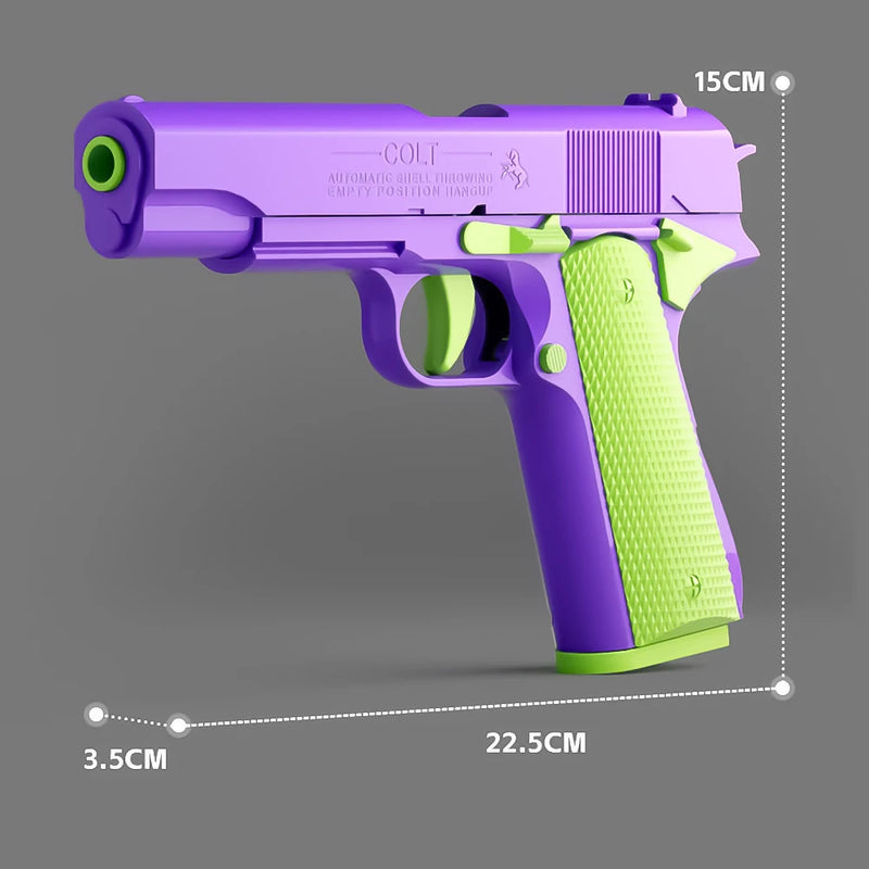 Relaxing Toys Colt 1911 Pistol Stress Shot Toy Gun For Kids Boys Birthday Gift Shopify Dropshiping