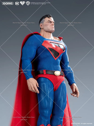 In Stock GONG DC 1/12 Scale Collectible Kingdom Come Superman Shazam 6Inch Male Solider Action Figure Model Toys for Fans Gifts