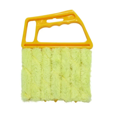 Vent Blinds Cleaner Cloth Brush Auto Air Conditioner Microfiber Air Conditioner Duster Car Electric Fan Cleaner Washable Tool