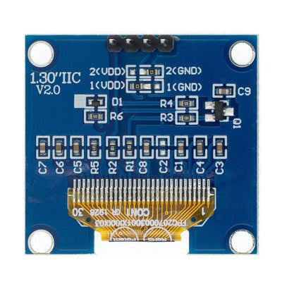 1.3" OLED Display Module White Blue Color Drive Chip SH1106 128X64 1.3 Inch LCD LED IIC I2C Communicate For Arduino