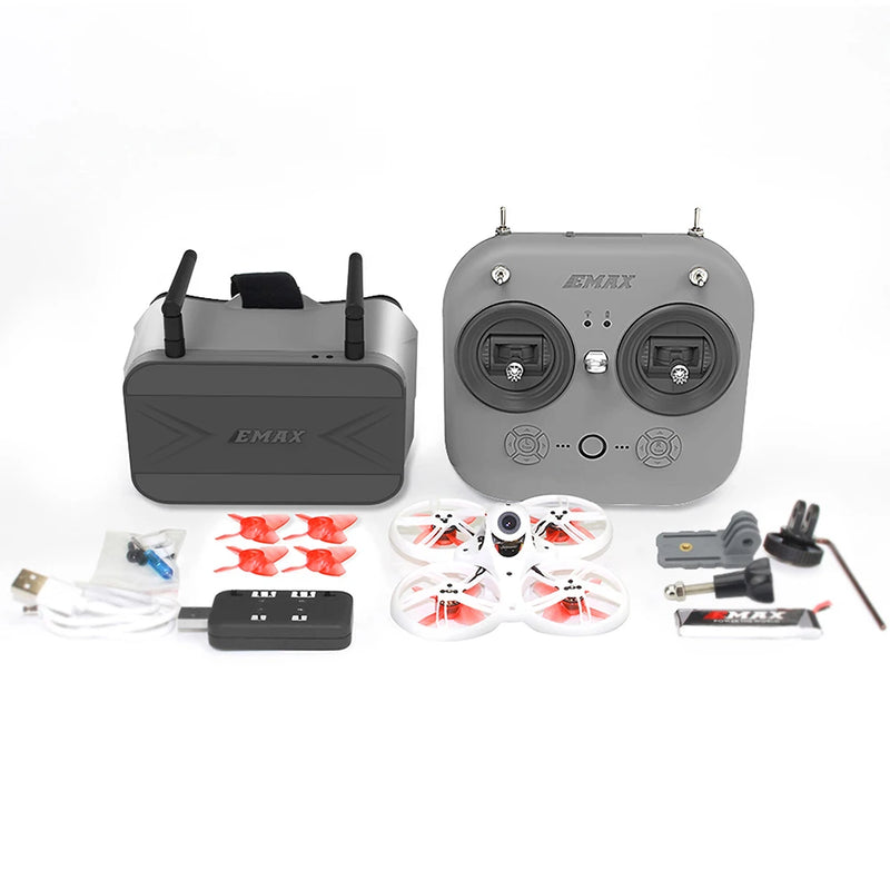 Emax Tinyhawk 3 III FPV Drone RTF Kit with Goggles  Transmitter Controller Remote Receiver FPV Starter Racing Drone Quadcopter