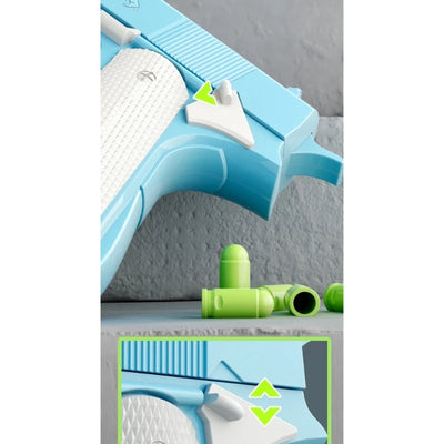 Sensory Guns Fidgets Toy Lovely 3D Guns Vent Toy Novelty Gift for Adult Stress Relief Decompress Props Guns