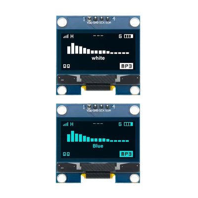 1.3" OLED Display Module White Blue Color Drive Chip SH1106 128X64 1.3 Inch LCD LED IIC I2C Communicate For Arduino