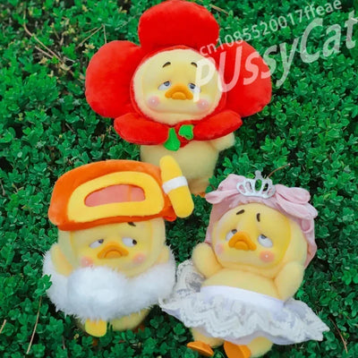 In Stock Upset Duck 2Act Cute Duck Plush Doll Blind Box Toys Fluffy Anime Figure Surprise Mystery Box Collectible Desk  Gifts