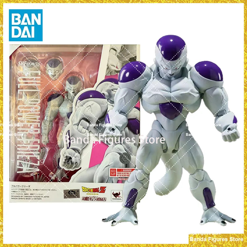 Original Bandai S.H.Figuarts SHF Full Power Frieza Dragon Ball Z In Stock Anime Action Collection Figures Model Toys