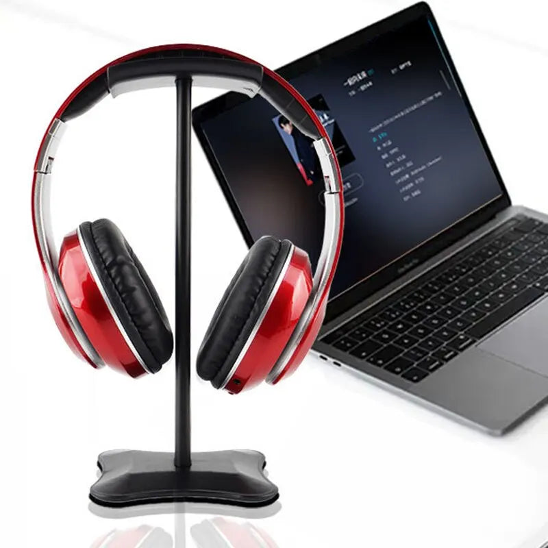 Portable Gaming Desk Earphone Stand Headphone Aluminum Alloy Headset Holder Stable Stand Headphone Accessories