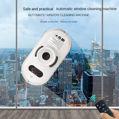 Window Cleaning Robot High Suction Electric Window Cleaner Robot Anti-falling Remote Control Vacuum Cleaner with Safety Rope