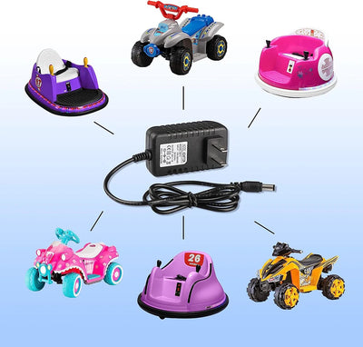 6V Battery Charger for Ride on Toys,6V Charger for Ride on Car Best Choice Products SUV Powered Accessories