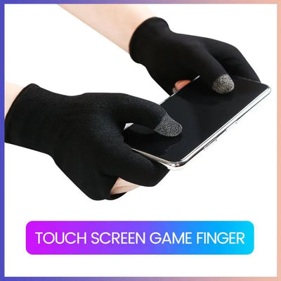 5/1pair Finger Sleeves For Gaming Thumb Finger Sleeves For Game Pubg Mobile Anti Slip Finger Gloves Phone Games Accessories