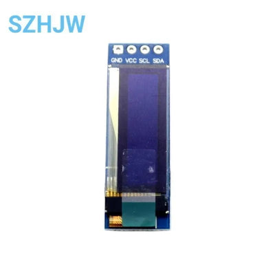 0.91 Inch 128x32 IIC I2C White / Blue OLED LCD Display DIY Module SSD1306 Driver IC DC 3.3V 5V for arduino