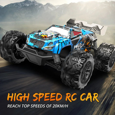 20KM/H Power Motor 2.4G 2WD RC Drift Car Big Size RC Truck Independent Shock Absorber Anti-Crash Car Vehical Adults Kid Toy Gift