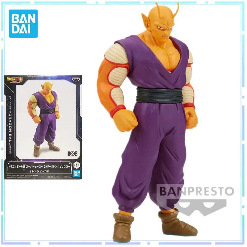 Bandai Original Banpresto Anime Dragon Ball Super Hero DXF Orange Piccolo Action Figures Figurine Collection Model Toys