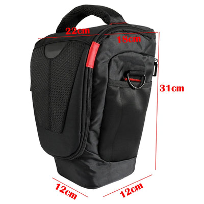 Large Waterproof DSLR Camera Bag For Canon EOS 6D 6D2 5D Mark IV II III 5D4 5D3 R 850D 90D 80D 77D 70-200mm 100-500mm Lens Case