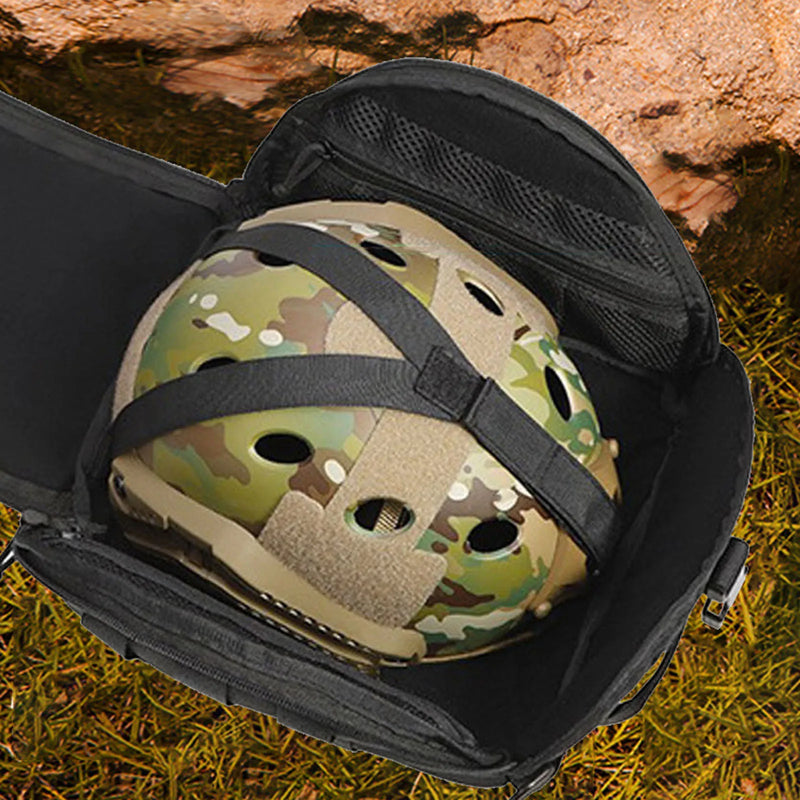 Outdoor Tactical Helmet Bag Mask Cover Military Airsoft FAST MICH Helmet Storage Molle Bag