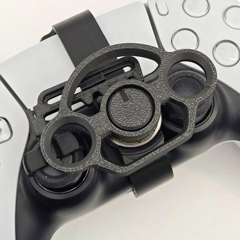 Mini 3D Printing Handle Steering Wheel For PS5 And PS5 Slim Game Controller Auxiliary Replacement Accessories