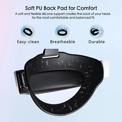 10000mAh Battery Head Strap For Meta Quest 3 Elite Strap Replacement PD18W Fast Charging Adjustable Comfortable VR Accessories