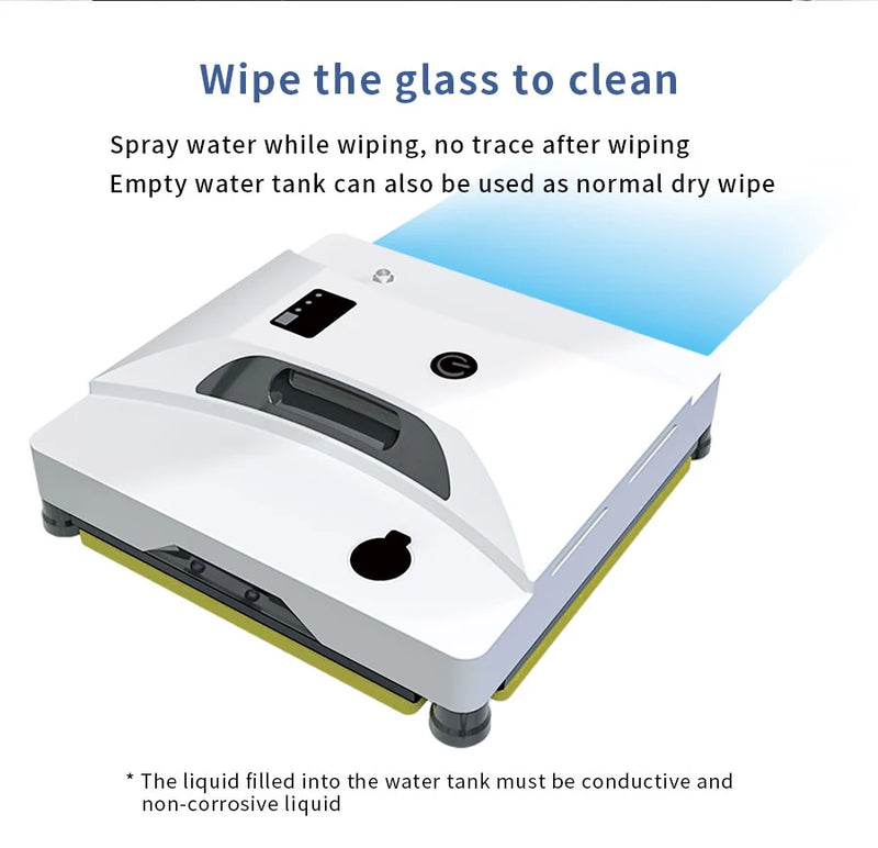 Window Cleaner Robot for home Smart Planned Glass Electric Windows Cleaning Washer Vacuum Cleaner