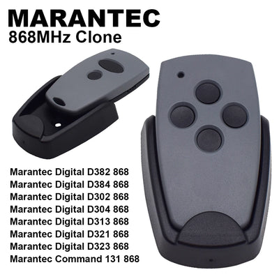 Pilot 868 Marantec 868mhz Gate Remote Control Digital 302 382 384 313 Garage Door Opener Hand Transmitter D302 868 3 Mhz Copy