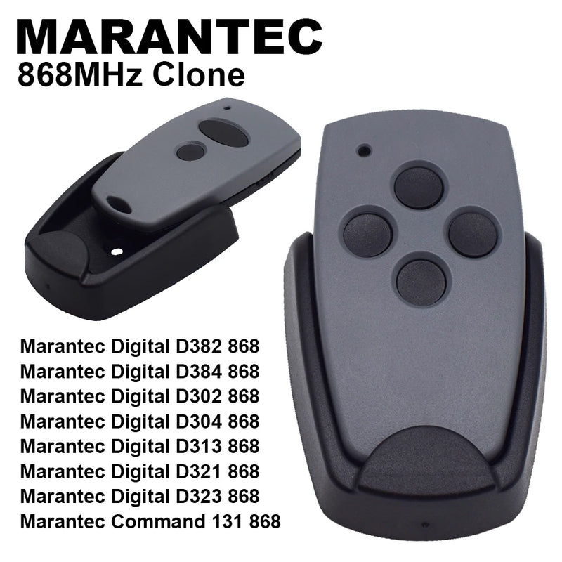 Pilot 868 Marantec 868mhz Gate Remote Control Digital 302 382 384 313 Garage Door Opener Hand Transmitter D302 868 3 Mhz Copy