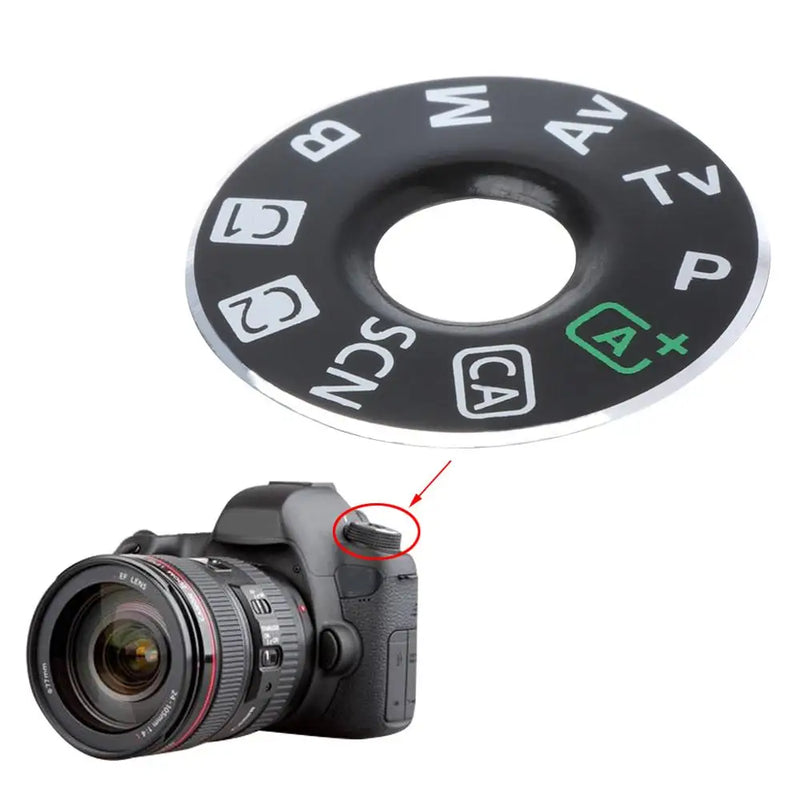 Camera Function Dial Mode Interface Cap Button Repair Parts For Canon 6D 5D3 New