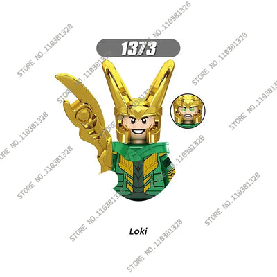 Marvel Legends Bricks For Toys Gifts GH0529-GH0536 New 2024 Mini Action Figures Children Building Blocks For Party Gift