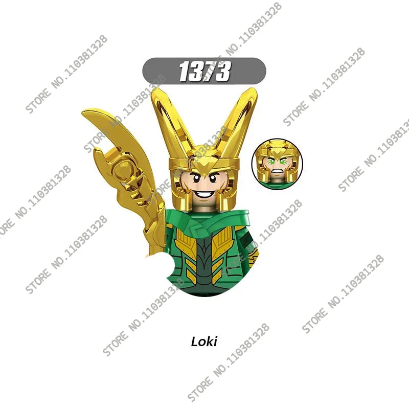 Marvel Legends Bricks For Toys Gifts GH0529-GH0536 New 2024 Mini Action Figures Children Building Blocks For Party Gift