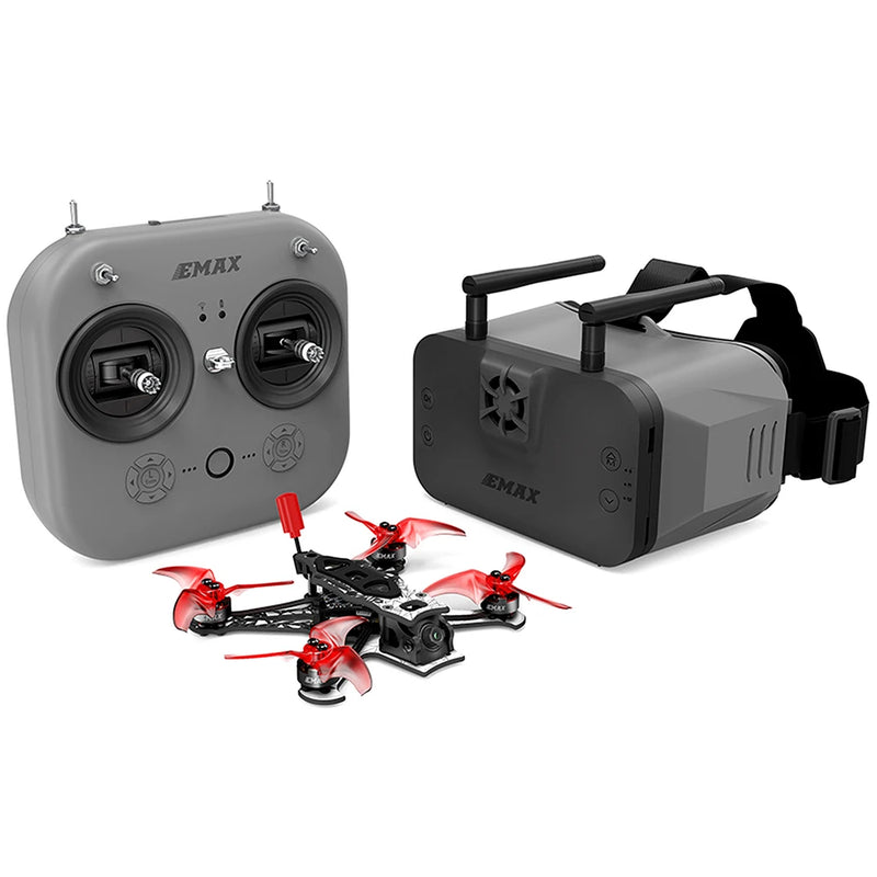 EMAX Tinyhawk III Plus/Plus Freestyle FPV Racing Drone Kit RTF BNF 1/2S 2.4GHz ELRS with E8 Transmitter Analog/HD Zero