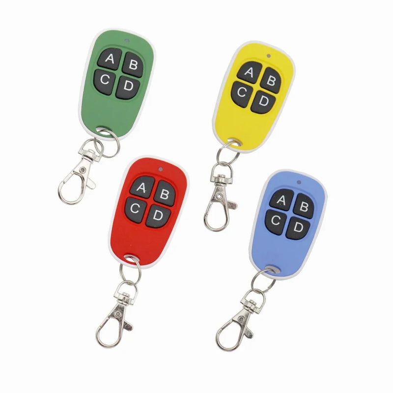 50pcs/lot 433MHz Copy Remote Control Electric Garage Door Opener Remote Control Duplicator Clone Cloning Code Controller