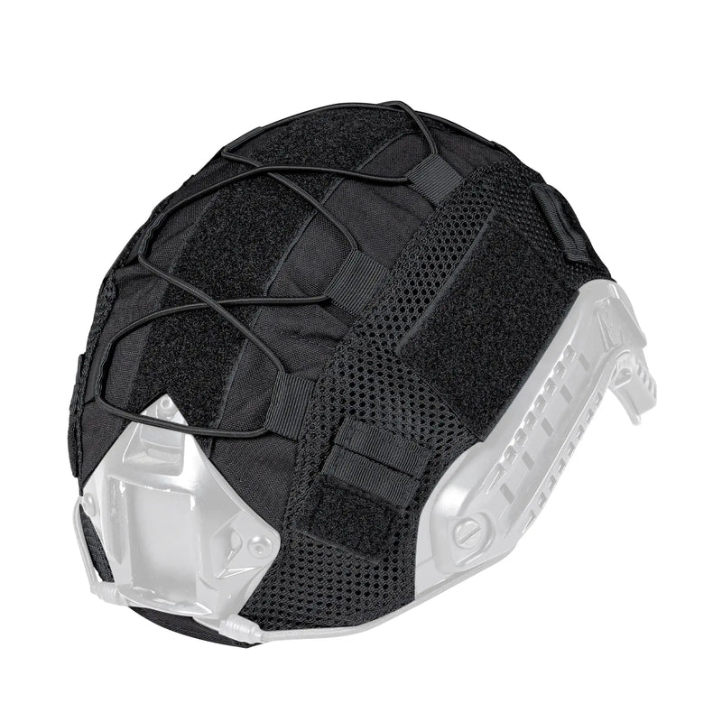 Tactical Helmet Cover - CP Camouflage, 1000D Nylon, Military Hunting Accessories with Elastic Rope (Helmet Not Included)