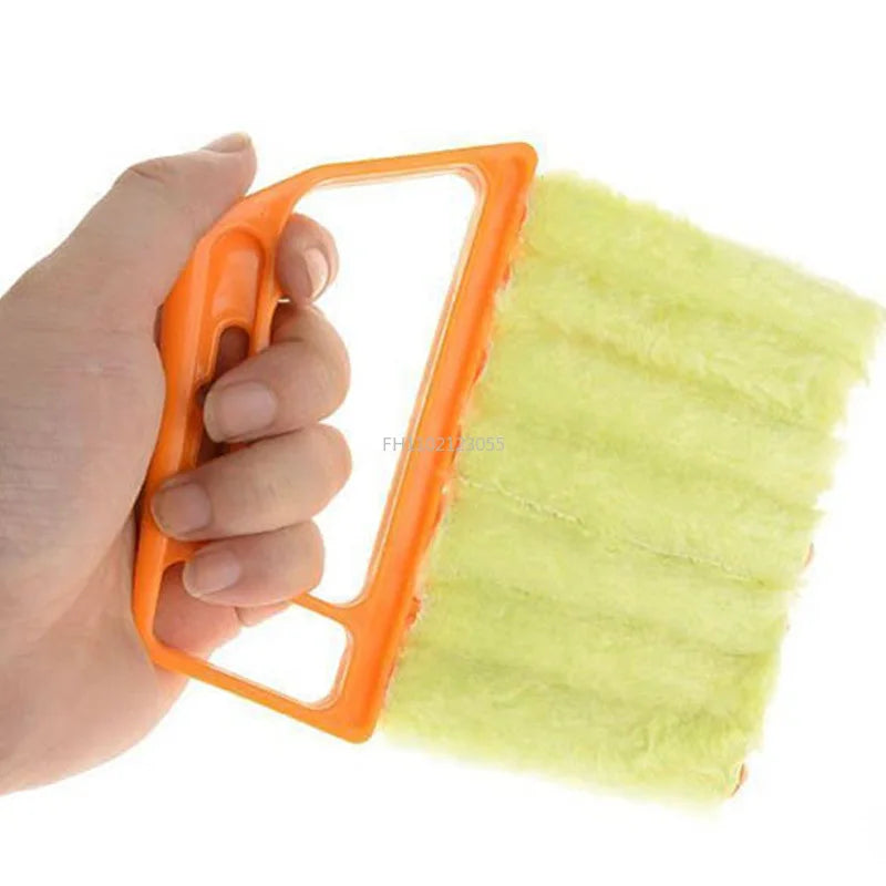 Useful Blind Blade Cleaning Cloth Window Cleaning Brush Microfiber Air Conditioner Duster car electric fan Cleaner Washable tool