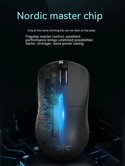 VGN Dragonfly F1 2.4G Wireless Mouse PAW 3395 Rechargeable Dual-mode Gaming Mouse Fps Light Weight Customize Gaming Accessories