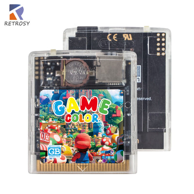 3000 IN 1 Game Cartridge for Gameboy Color Game Boy Everdrive Cart GB GBC Retro Collection with One Button Reset Function