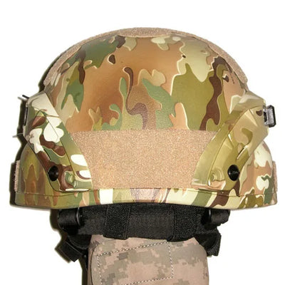 Tactical MICH 2000 Helmet Hunting GFRP Helmet With Guide Rail Covered Shooting Airsoft Head Protective Gear