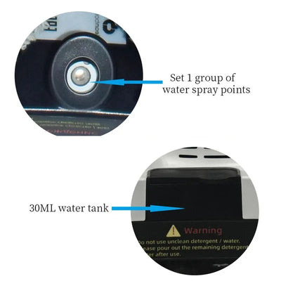 Household Smart Window Cleaning Robot Automatic Water Spray Vacuum Cleaner With Remote Control Electric Window Cleaning Machine