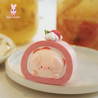 Piko Pig Dessert Blind Box Toys Mystery Box Mistery Caja Misteriosa Caixa Surprise Anime Figure Kawaii Model Girl Birthday Gift