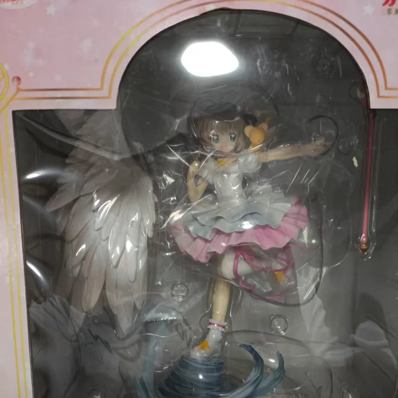 Hot Stock Cardcaptor Sakura Anime Kinomoto Figure Pvc Action Figurines Lovely Girl Collectible Model Adult Doll Desktop Toy Gift