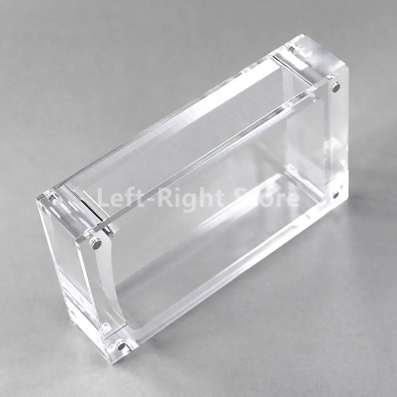 1PC For GBA GBC Transparent Storage Acrylic For Game Boy Micro GBM Console Cover Shell Cards Slot Box Display Stand Accessories