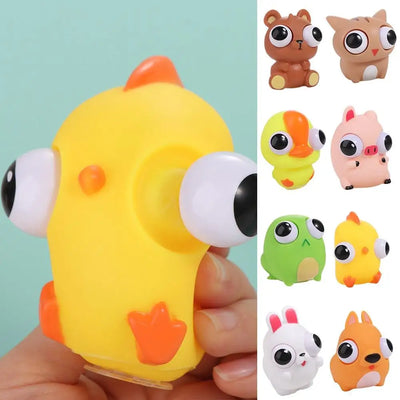 Pop Eye Squeeze Sensory Toys Grass Eyes Popping Out Toy Sensory Fidget Toy Eyeball Bouncing Toy Stress Relief Toy Christmas Gift