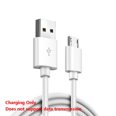 3/5 Meteres Long Micro USB Charging Charger Flexible White Cable Cord Wire for Samsung Huawei Xiaomi Android Smart Mobile Phone