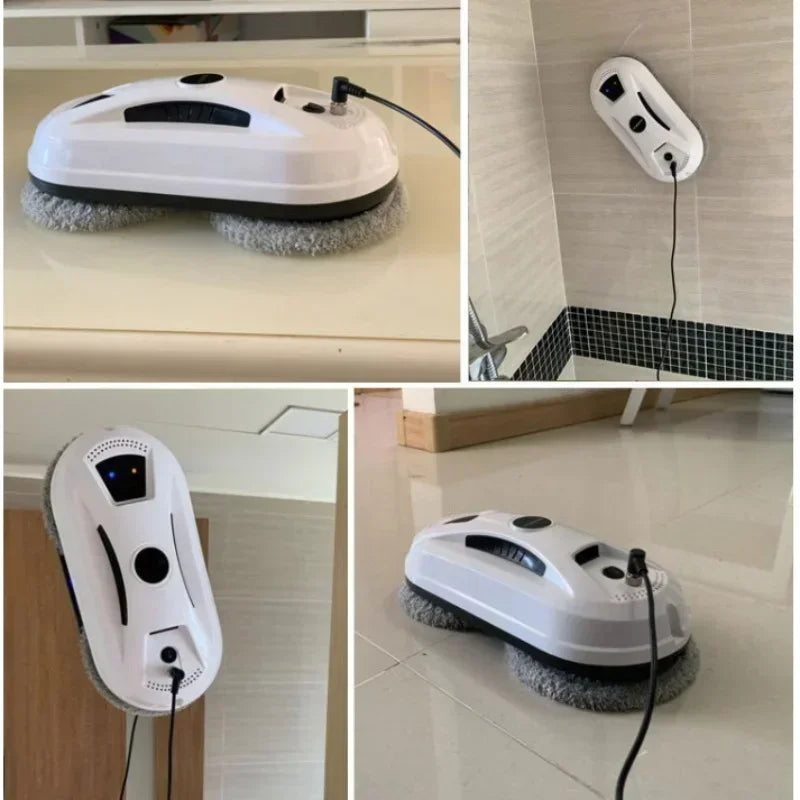 Window Cleaning Robot Intelligent Window Washer Robot Vacuum Cleaner Window Cleaner Electric Glass With Remote Control