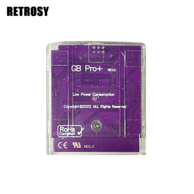 For Game Boy Color GB PRO+ GBC Console game Cartridge EDGBS PRO Version Power Saving Remix Game Card With Reset