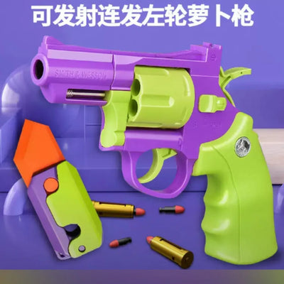 M416 Soft Bullet Gun Toys for Children Boys Carrot Gun Automatic Shell Ejection Model Toy Guns Kid Birthday Gifts