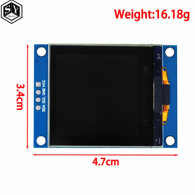 ALL NEW 1.5 Inch 128x128 OLED Shield Screen Module High quality Product For Raspberry Pi For STM32 For Arduino