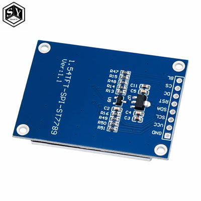 1.54 Inch 1.54" Full Color TFT Display Module HD IPS LCD LED Screen 240x240 SPI Interface ST7789 For Arduino