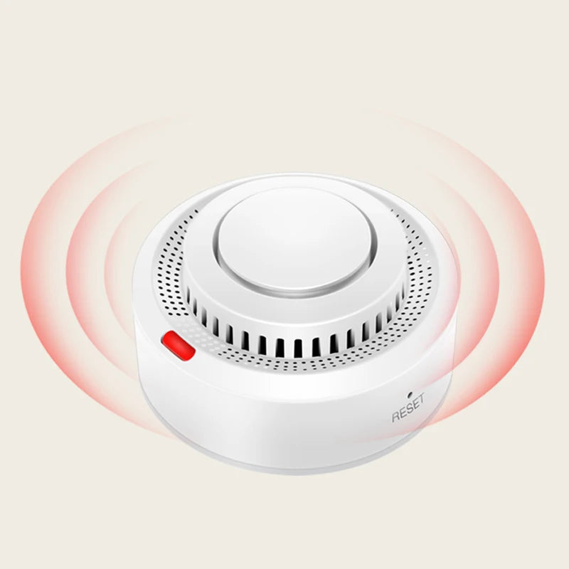 Tuya Zigbee Smoke Detector Home Kitchen Security Safety Prevention Smoke Sensor Sound Alarm Work With Zigbee Hub Smart Life APP