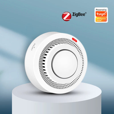 Tuya Zigbee Smoke Detector Home Kitchen Security Safety Prevention Smoke Sensor Sound Alarm Work With Zigbee Hub Smart Life APP